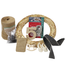 DIY pakket jute Sinterklaas Krans